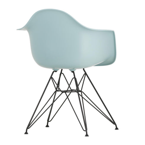 Cadeira de Braços em Plástico Eames DAR / Base Preta